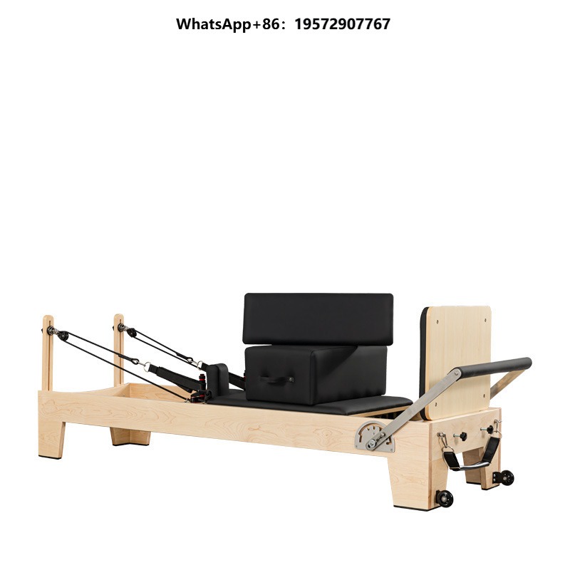 Yoga Fitness Pilates Reformer - High-quality Maple Pilates Reformer Bed Yoga