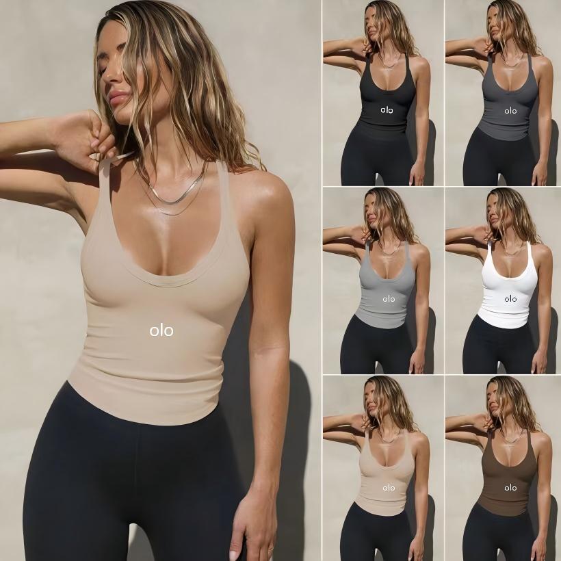 Yoga Fitness Model - New style yoga short-sleeved knitted tank