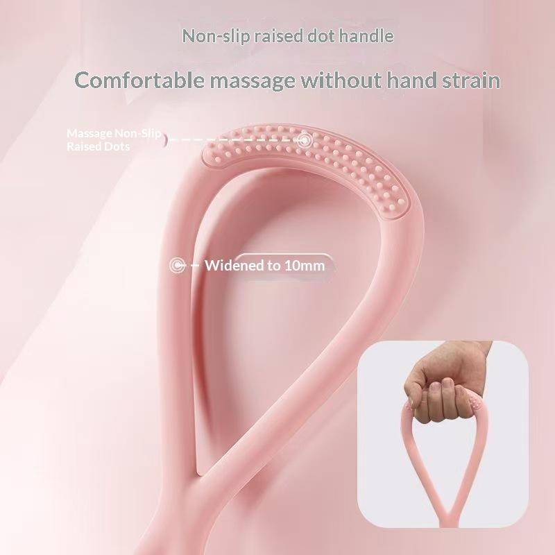 Yoga Fitness Model - New Silicone Figure 8 Resistance Bands