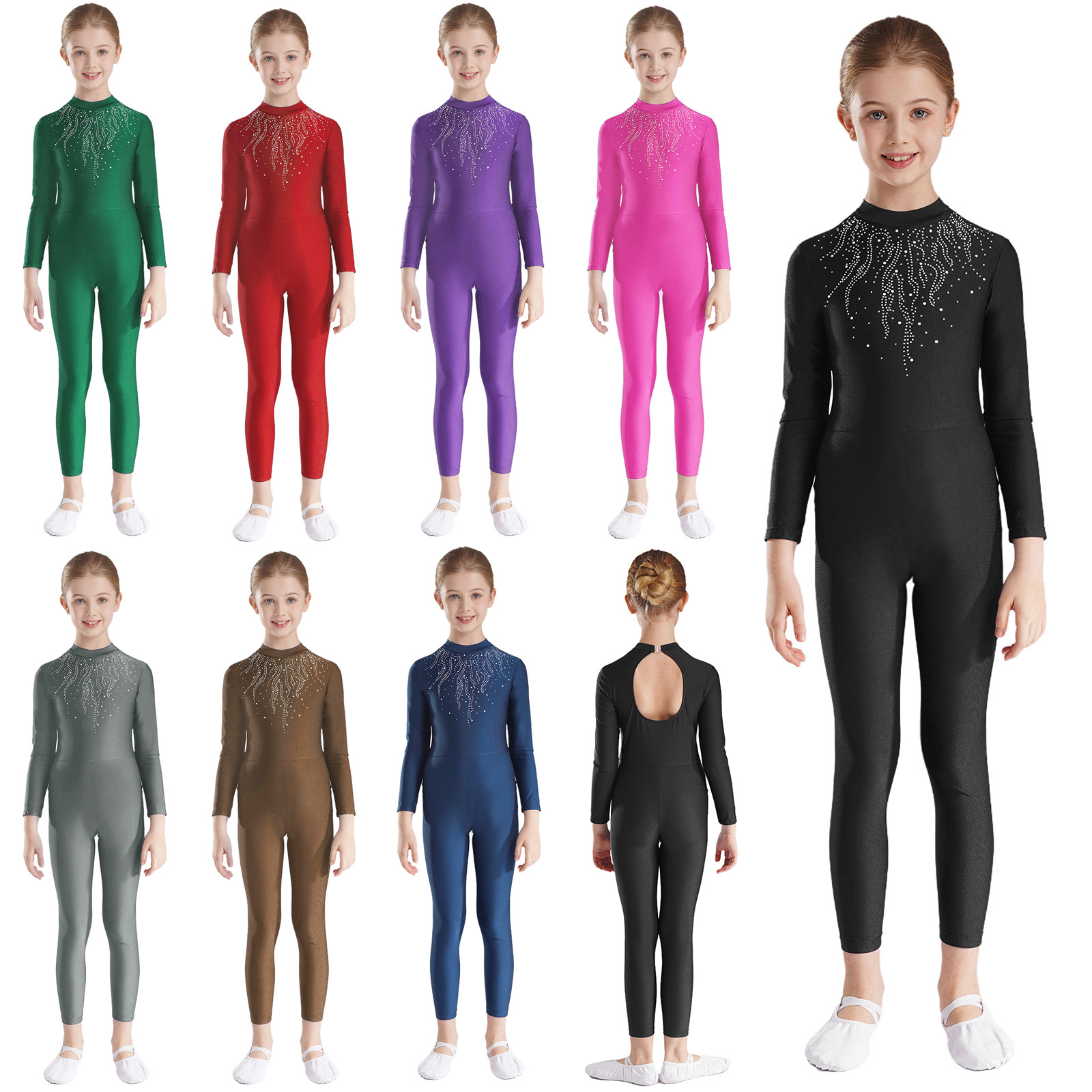 Kids Girls Gymnastics Dance Le - Yoga Fitness Model ulasan dan harga