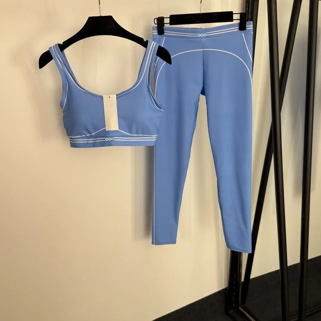 Tank Top and Pants Two Piece B - Yoga Fitness Set ulasan dan harga