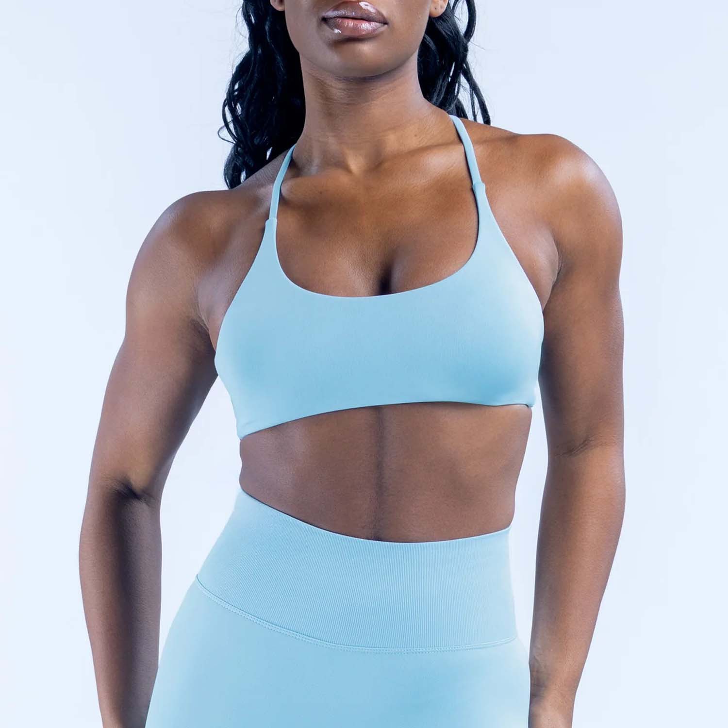 LOGO Seamless Sports Bra Cross - Yoga Fitness Logo ulasan dan harga