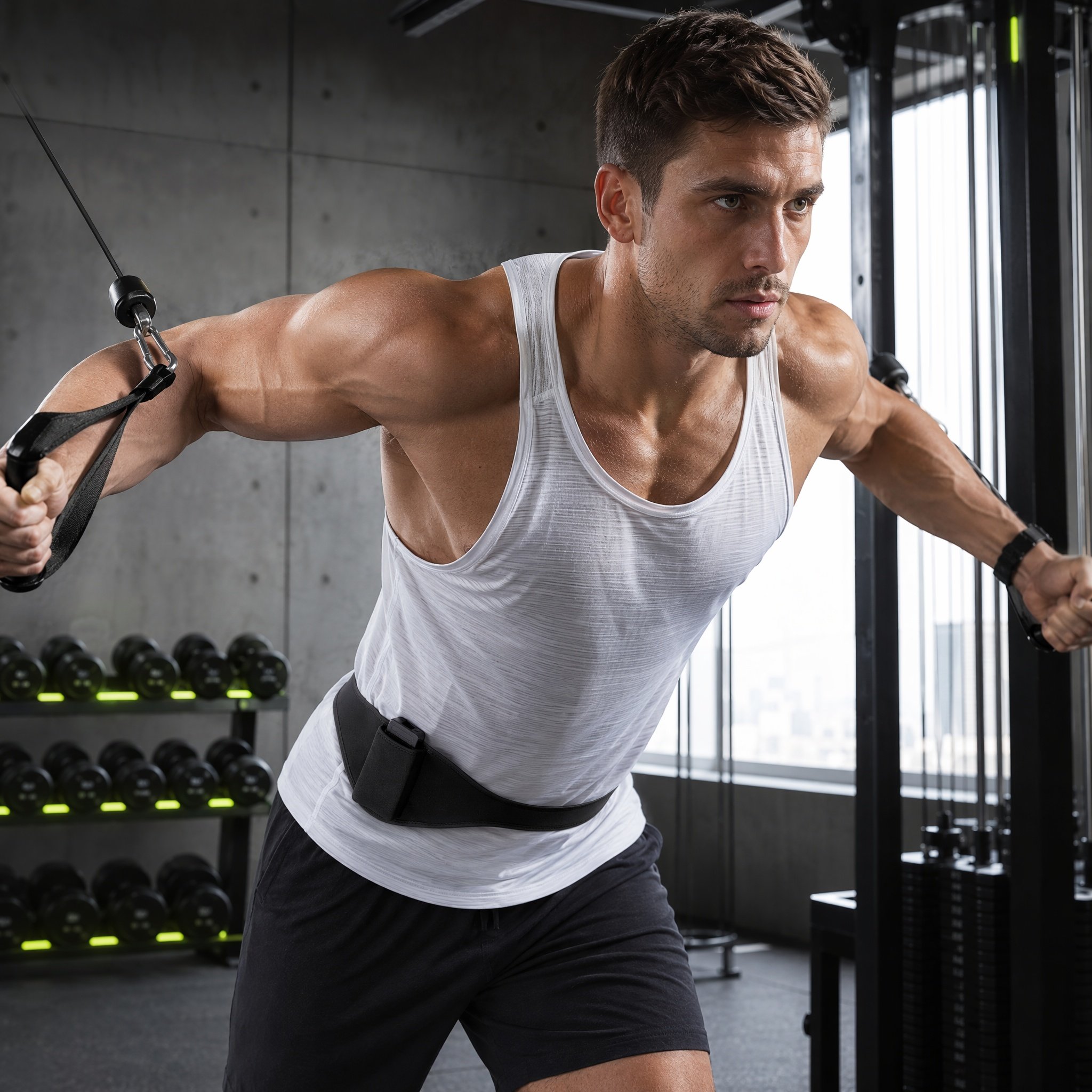 Microphone Holder Waist Bag Ad - Yoga Fitness Teacher ulasan dan harga