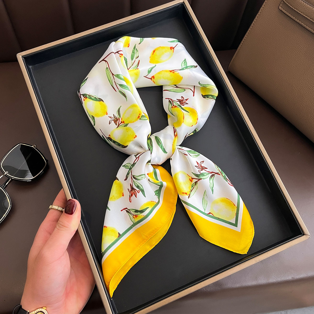 2025 New Yellow Lemon Print Sq - Waist Trainer Women ulasan dan harga