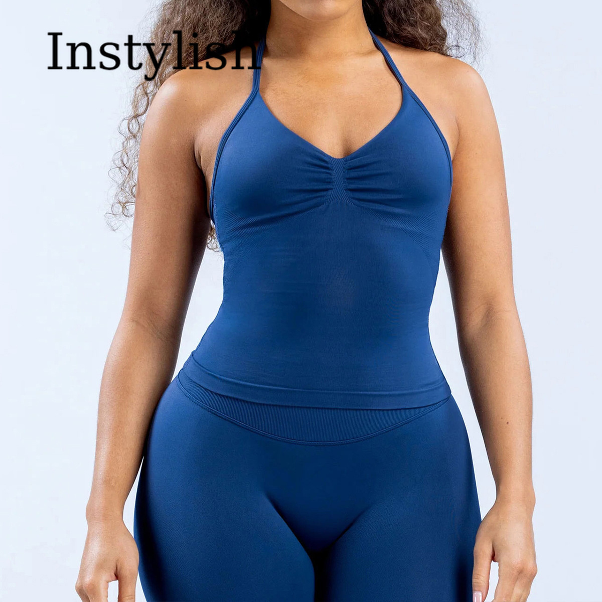 Women Seamless Yoga 2 Piece Se - Yoga Fitness Set ulasan dan harga
